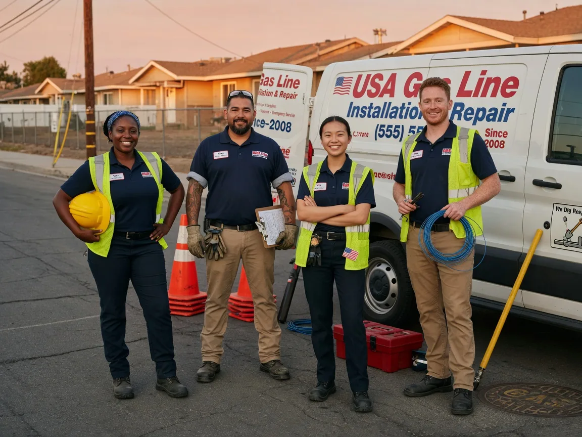 Gas Line Installation company in Lucerne Valley, CA